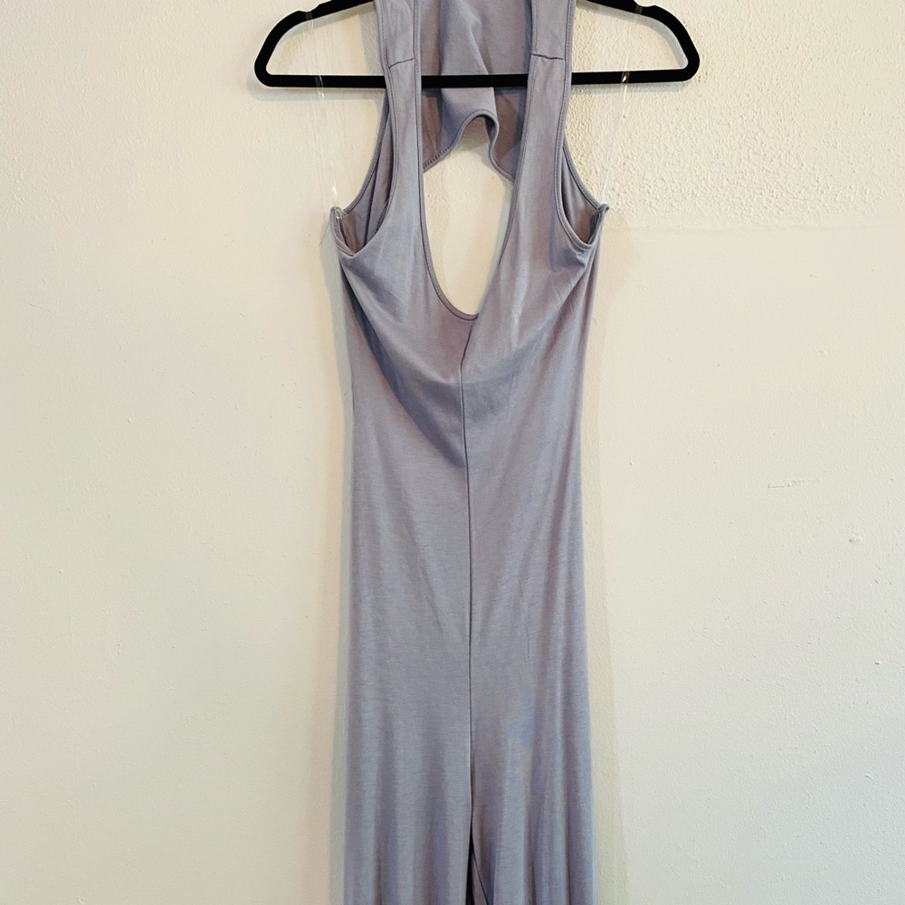 Steel Blue Jumpsuit - Picture 2 of 3